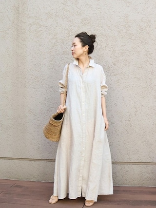 plage（プラージュ）の「Linen Flared ワンピース2◇（ワンピース