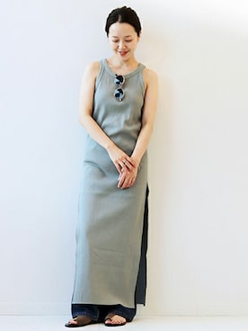 「イエベ春」｜midoriさん（レディース・152cm）の夏コーディネート