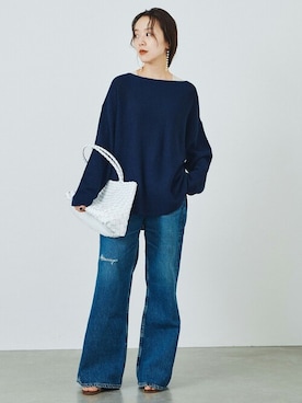 「plage（プラージュ）のアイテム（アクセサリー）」を使った、midoriさん（レディース・152cm）の冬コーディネート