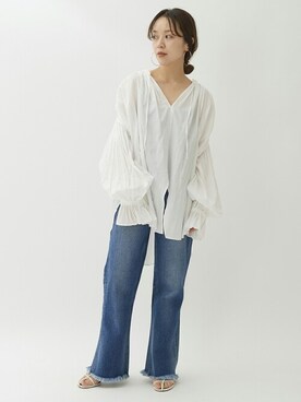 「plage（プラージュ）のアイテム（アクセサリー）」を使った、midoriさん（レディース・152cm）の冬コーディネート