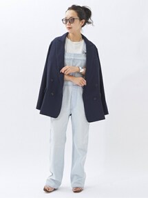 plage（プラージュ）の「Denimオーバーオール◇（サロペット