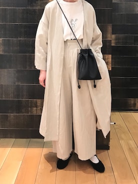 「TIDEWAY（タイドウェイ）のアイテム」を使った、mdt7さん（レディース・164cm）の春コーディネート