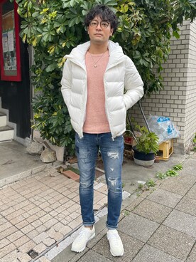 ピンクニット のメンズ人気ファッションコーディネート Wear