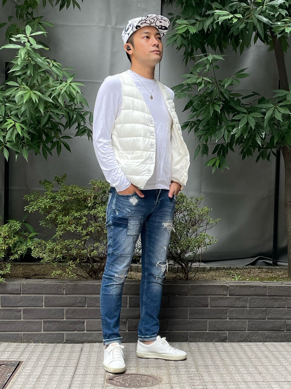 HERNOのダウンベストを使った人気ファッションコーディネート - WEAR