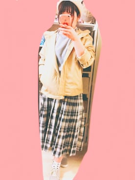 はるかさん（レディース・154cm）の春コーディネート