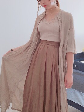 「アンポケット」｜hinako.　さん（レディース・163cm）の秋コーディネート