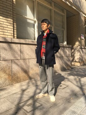 sugiyaさん（メンズ・171cm）の秋コーディネート