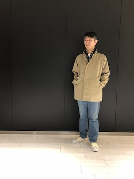 「orcival」｜「アイテム（財布/小物）」を使った、sugiyaさん（メンズ・171cm）の冬コーディネート