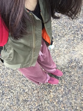 翡翠さん(レディース・162cm)の冬コーディネート