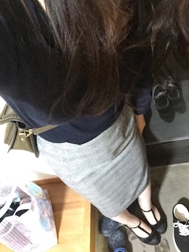 「グレンチェック」｜「アイテム（アンサンブル）」を使った、翡翠さん（レディース・162cm）の秋コーディネート