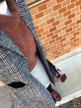 翡翠さん(レディース・162cm)の冬コーディネート