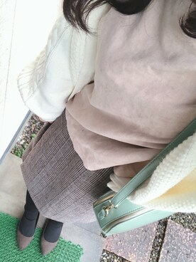 翡翠さん（レディース・162cm）の冬コーディネート