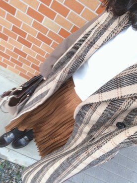 「CEDAR CREST（セダークレスト ）のアイテム」を使った、翡翠さん（レディース・162cm）の冬コーディネート