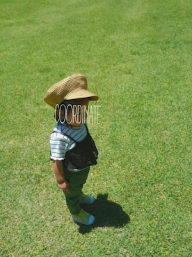 まめタソさん(キッズ・80cm)の夏コーディネート