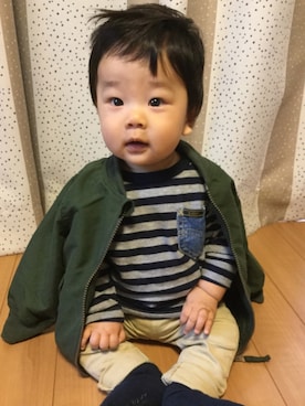 STAROさん(キッズ・70cm)の秋コーディネート