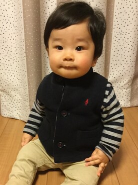 STAROさん(キッズ・70cm)の秋コーディネート