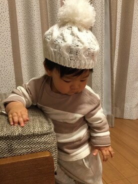 STAROさん（キッズ・70cm）の冬コーディネート