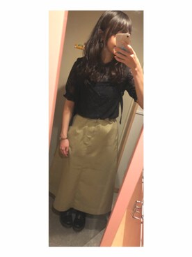 「LUKIA（ルキア）のアイテム」を使った、nuna ☆     さん（レディース・161cm）の春コーディネート