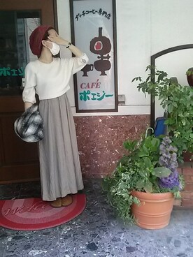 「スナイデル」｜「アイテム（その他）」を使った、MaruKaさん（レディース・165cm）の春コーディネート