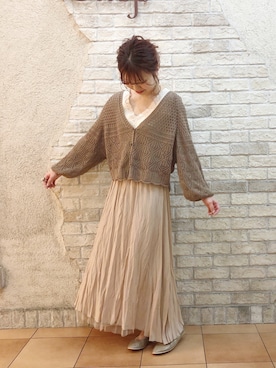 ねねさん（レディース・155cm）の春コーディネート