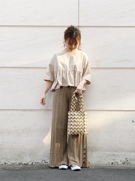 ねねさん(レディース・155cm)の春コーディネート