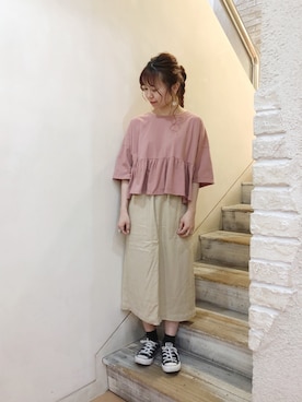 ねねさん(レディース・155cm)の春コーディネート