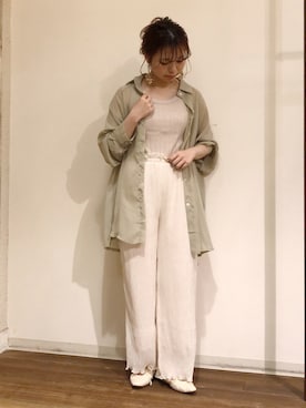 ねねさん（レディース・155cm）の夏コーディネート