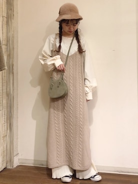 ねねさん（レディース・155cm）の冬コーディネート