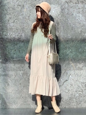 ねねさん(レディース・155cm)の春コーディネート