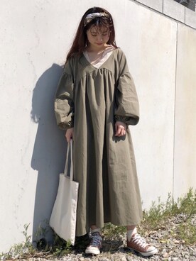 ねねさん（レディース・155cm）の春コーディネート