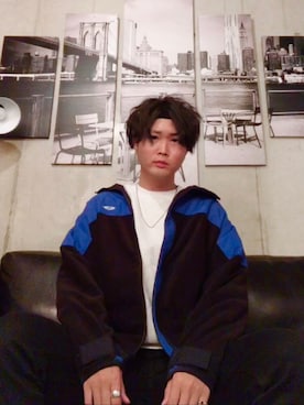 「ストリート服が好き」｜「アイテム（その他アウター）」を使った、SuiNaさん（メンズ・177cm）の秋コーディネート