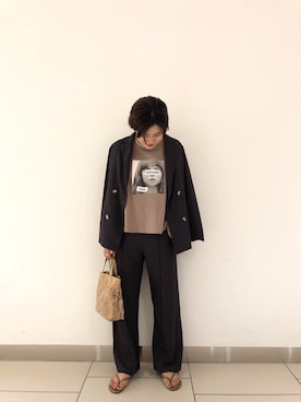 たけえみさん(レディース・165cm)の夏コーディネート