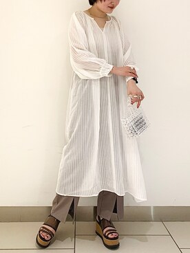 たけえみさん（レディース・165cm）の春コーディネート