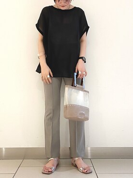 たけえみさん（レディース・165cm）の春コーディネート