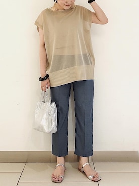 たけえみさん（レディース・165cm）の夏コーディネート