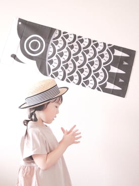 「こどもの日」｜「アイテム（その他）」を使った、RLさん（キッズ・90cm）の夏コーディネート