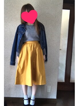 ate ➵♡さん（レディース・155cm）の春コーディネート