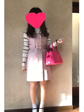 ate ➵♡さん（レディース・155cm）の冬コーディネート