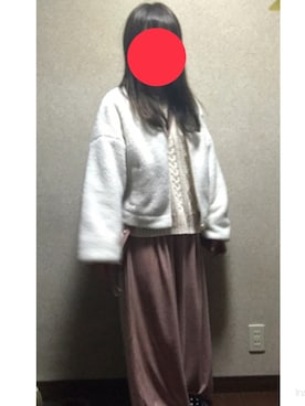 ate ➵♡さん（レディース・155cm）の冬コーディネート