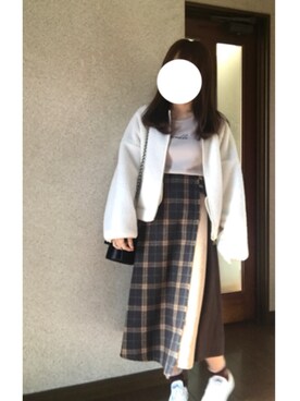 ate ➵♡さん（レディース・155cm）の冬コーディネート