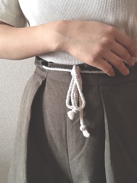 「sankyo shokai（サンキョウショウカイ）のアイテム」を使った、nさん（レディース・167cm）の夏コーディネート