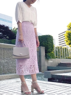 「toccoのolコーデ」｜tocco_kudoさん（レディース・165cm）の夏コーディネート