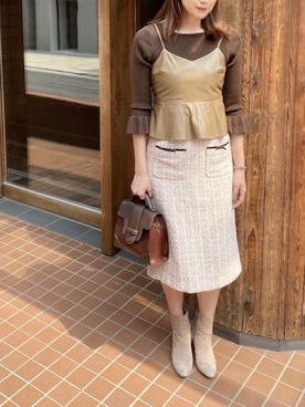 「toccoのolコーデ」｜tocco_kudoさん（レディース・165cm）の夏コーディネート