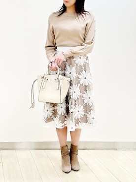 「toccoのolコーデ」｜tocco_kudoさん（レディース・165cm）の冬コーディネート