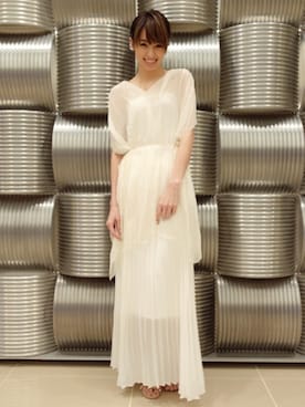 南明奈さん（レディース・160cm）の冬コーディネート