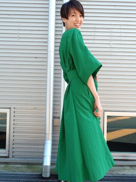 南明奈さん（レディース・162cm）の秋コーディネート