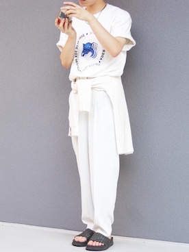 「MAISON KITSUNE」｜「アイテム（その他）」を使った、Takumaさん（メンズ・168cm）の秋コーディネート