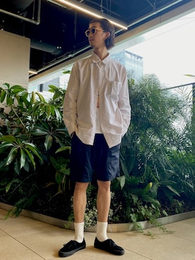 「Vintage mix」｜藤崎　開生さん（メンズ・181cm）の春コーディネート