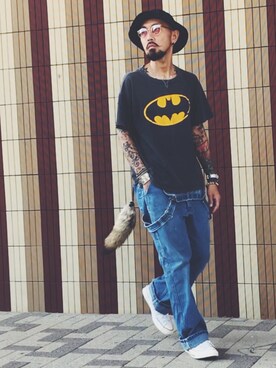 「RANDOLPH（ランドルフ）のアイテム」を使った、TERRYさん（メンズ・172cm）の夏コーディネート