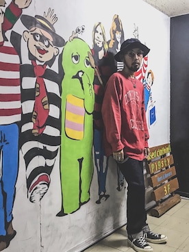 「RANDOLPH（ランドルフ）のアイテム」を使った、TERRYさん（メンズ・172cm）の秋コーディネート